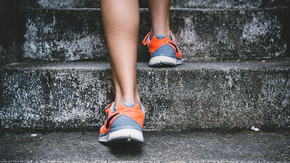 Outdoor cardio workout? Hit the stairs!